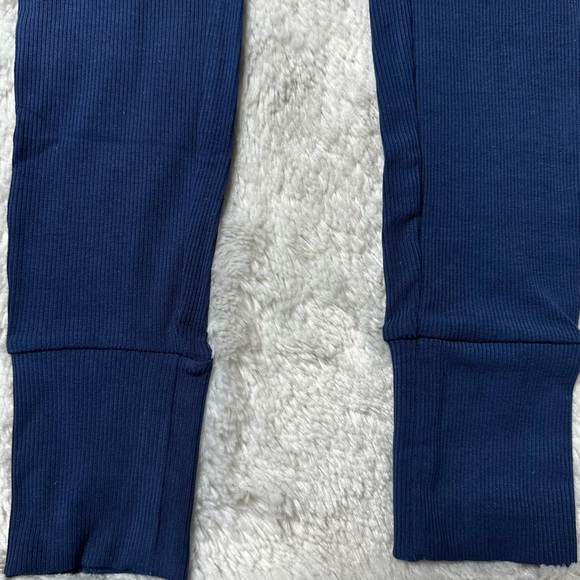NWT Skims Team USA Limited Edition Ribbed Loungewear Leggings Navy Women’s XXS - Picture 7 of 11
